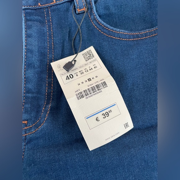 Zara Jeans Sz 8 - Picture 2 of 7